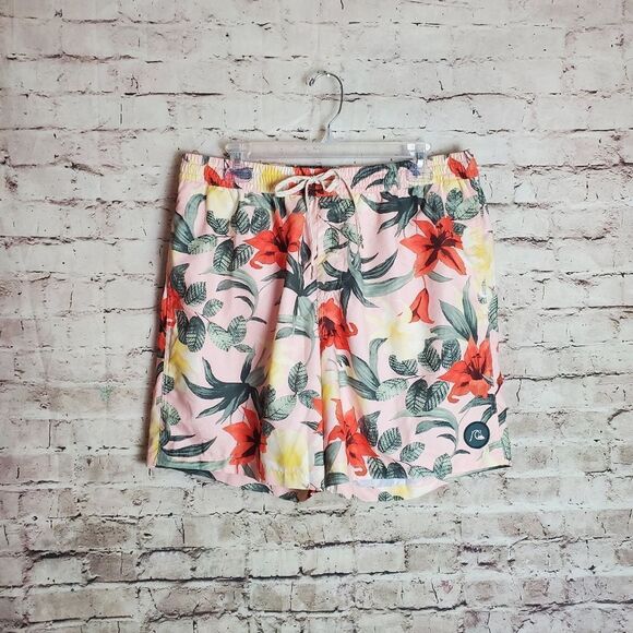 Men's Quicksilver Everyday Garden Path Floral Trunks - Picture 1 of 7
